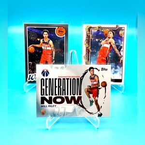 🔥Will Riley Topps Rookie Lot! Generation Now + 45th Anniversary + Topps Holiday